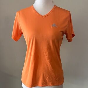 Adidas Women's Bright Orange Short Sleeve Tee